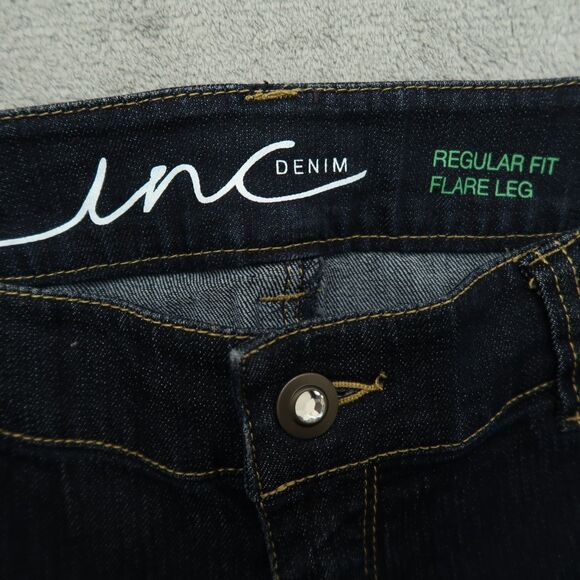 INC International Concepts Jeans Women's Size 6P Low-Rise Flare Leg 29" Inseam - Picture 11 of 16